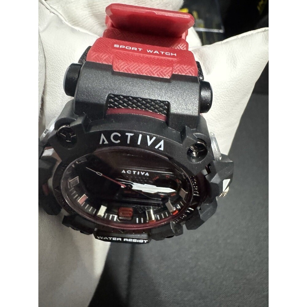 Activa X Invicta Digital Men's Watch - 49mm, Red - Picture 5 of 11